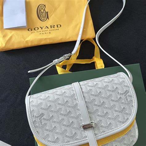 sacoche goyard blanche homme|Goyard sacs.